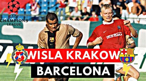 wisla krakow vs barcelona